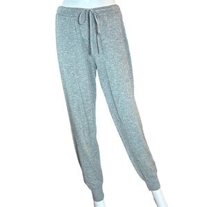 Theory 100% Cashmere Joggers – Heather Gray – Size M – Excellent Condition